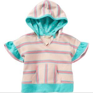Matilda Jane Hoodie Party Terry Hooded Ruffle Top